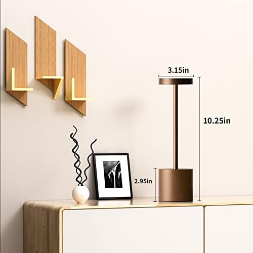 Cordless Table Lamp Rechargeable,Battery Powered LED Outdoor Table Light - Image 2
