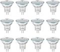 3W MR11 LED Landscape Light Bulbs, Low Voltage 12V 20W Halogen Replacement for Outdoor Landscape Spotlight and Indoor Track Light, GU4 Bi-Pin Base, Soft White 3000K, Non-Dimmable, (Pack of 12) by SANSUN