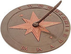 Montague Metal Products Roman Numeral Sundial - Garden Decor - Garden Clock by MontagueMetalProducts
