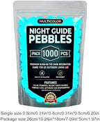 1000pcs Glow in The Dark Garden Stones Glow in The Dark Pebbles DIY - Image 6