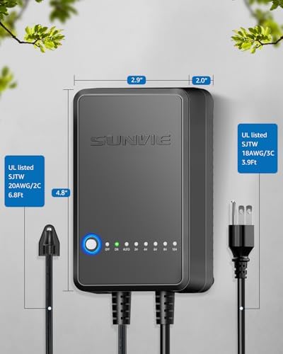 SUNVIE 60W Low Voltage Landscape Transformer with Timer and Photocell Sensor, 120V AC to 12V DC Landscape Lighting Transformer Weatherproof Low Voltage Transformer for Landscape Lights Pathway Lights - Image 6
