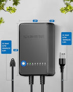 SUNVIE 60W Low Voltage Landscape Transformer with Timer and Photocell Sensor, 120V AC to 12V DC Landscape Lighting Transformer Weatherproof Low Voltage Transformer for Landscape Lights Pathway Lights - Image 6