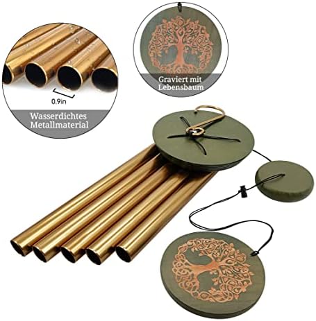Astarin's Tree of Life Wind Chimes 36in Outdoor Garden Gift for Mom Grandma - Image 2