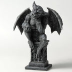 Veronese Design 7 1/8 Inch Beast Gargoyle Thinker Pose on Pedestal Polyresin Collectible Statue Figurine Gothic Fantasy Decor for Home or Gift - Image 3