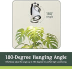 Hanging Grow Light for Plants, LED Full Spectrum Grow Light, Adjustable Beam 15°-50° & 180 Degree Hanging Angle, Aluminum, Plant Growing, Wall/Ceiling Mountable - The Sun Bulb - Image 3