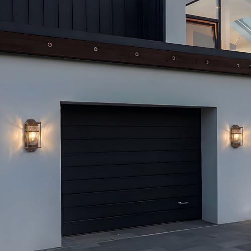 Brown Outdoor Wall Sconce,Waterproof Exterior Lighting Fixture - Image 6