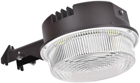 40W LED Barn Light Dusk to Dawn Area Light 5000K 5200Lm ETL Listed by Paktonvo