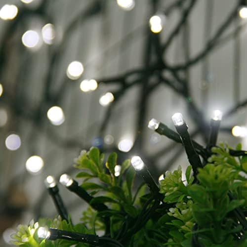 Solar String Lights for Halloween 2 Pack, Total 480 LED 170Ft White - Image 4