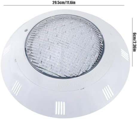 RGB LED Pool Light with Remote Control, 36W 3600LM Underwater Pool Light, IP68 Waterproof, 7 Colors & 3 Modes, AC 12V for Swimming Pools, Water Features, and Water Parks - Image 2