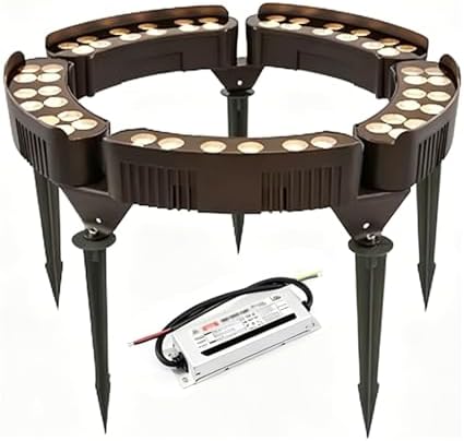 DC 24V Ring Tree Light Outdoor Landscape Uplight with Transformer by KPHYMOD