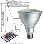 2Pack PAR30 LED Bulb, 30W RGB+Warm White(3000K) - Image 7