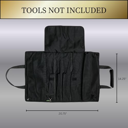 OGRE Roll-Up Garden Tool Bag Only, Heavy-Duty Organizer with 6 Pockets - Image 2