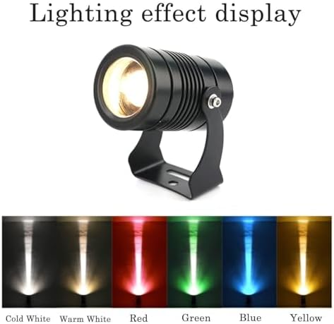 Commercial Durable Waterproof Outdoor Wall Wash Light with Adjustable Narrow Beam - Spotlight for Building Facades, Landscape Projection, Exterior Walls & Architectural Lighting - Image 5