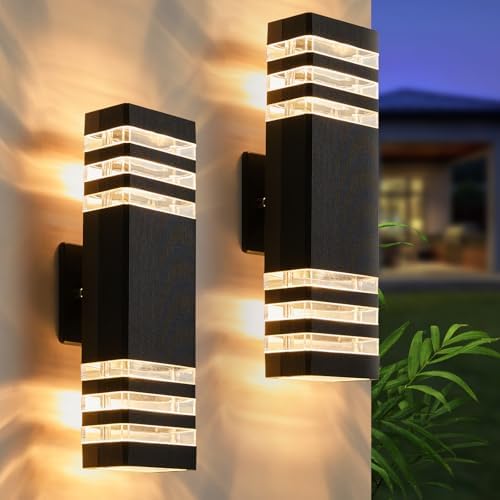 LMP LED Outdoor Wall Light, Aluminum IP65 Waterproof Porch Lights by LMP
