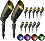 Outdoor Landscape Spotlights with RGB+CCT Color Changing by Sofiton