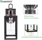 GRUENLICH Outdoor Wall Light Fixture Dusk to Dawn, PIR Motion - Image 3