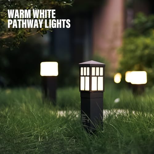 Malibu C Outdoor Pathway Light LED Low Voltage Landscape Lighting Mission Collection Bollard Path Lights Decoration Garden Light 8419-4321-01 - Image 5