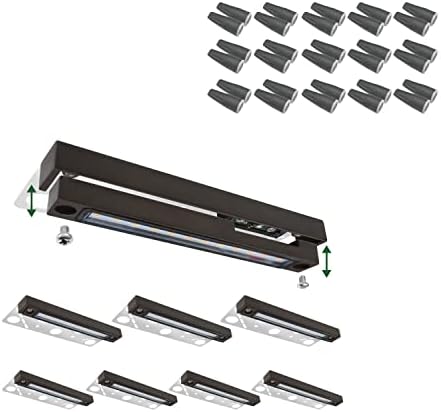 GKOLED 8 Pack Replaceable 6.8 Inch Hardscape Lights with 30 Pack Waterproof Lengthened Wire Connectors by GKOLED