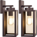 BesLowe Outdoor Wall Light Fixtures, Oil-Rubbed Bronze Wall Lanterns by BringYourBrightFuture