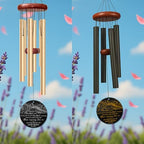 Personalized Memorial Wind Chime – Scenic Landscape Remembrance with Custom Name & Years – in Loving Memory Tribute – Sympathy Gift for Loss of Loved One – Outdoor Windchime for Garden, or Porch - Image 5
