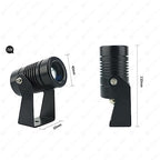 Spotlight Led Beam Light - Led Spot Lights, Exterior Wall Projector Lights, Long Distance Irradiation Narrow Beam Lamp, IP67 Waterproof Outdoor LED Spotlight, For Building Lighting ( Color : Warm Ligh - Image 2