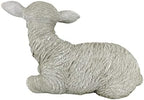 Design Toscano Sitting Yorkshire Lamb Garden Farm Animal Statue, 15 Inch - Image 5