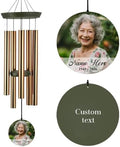 Personalized Memorial Wind Chimes 36inch Custom Sympathy Gifts by ExtrabilyOfficial