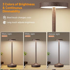 2 Pack Cordless Table Lamps, Rechargeable 6000mAh, 72H Runtime, Waterproof - Image 2