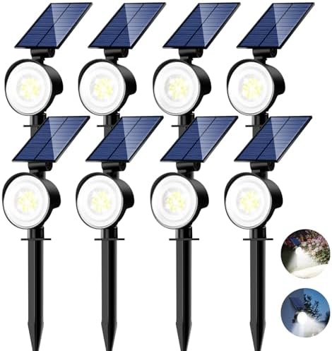 nipify Solar Spot Lights Outdoor Waterproof, Landscape Spotlights by Nipify