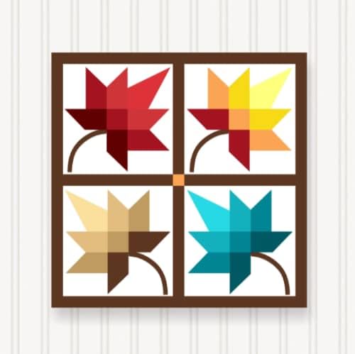 BARN QUILT Block Outdoor Square BQ008-01 | 6 SIZES | Outside Pattern | Wall Art | Yard Art | Barn Quilt Sign | Farm Quilt Design (46" x 46" 1 sided) Shipped in 4-23" Pieces by SignStuffInc