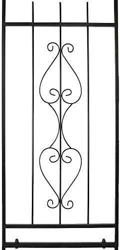 Outvita Black 7.5FT Steel Garden Arch Trellis for Climbing Vines & Roses - Image 4