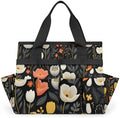Garden Tool Bag Organizer Garden Tote Bag with Pockets Flower Small Patterned Tool Storage Organizer Gardening Tool Kit Holder 13" x 6.8" x 2.8" by Unknown
