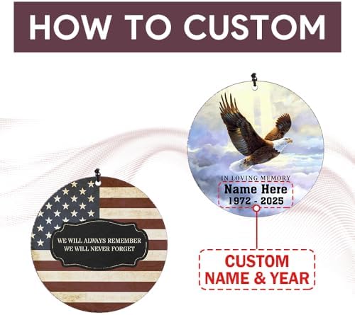 Personalized Memorial Wind Chimes for Loss Beloved Veteran - Image 2