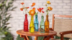 Evergreen Garden Glass Bottles for Bottle Tree, Wine Bottles for Decorativation Indoor Outdoor Wedding Christmas Party Decor (Rainbow, Set of 5) - Image 5