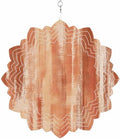 12 Inch Orange Beige Ombre Wind Spinner for Yard and Garden, Modern Abstract Art Oil Painting Hanging Ornaments Outdoor 3D Kinetic Wind Sculpture Spinners Indoor Outdoor Patio Décor Ornaments Gift by Unknown
