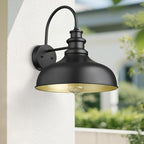 Outside Barn Light,Farmhouse Porch Light,4 Pack Black Outdoor Wall Light - Image 4