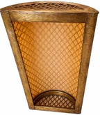 Moroccan Brass Wall Lamp Sconce Home Decor, Handmade Lighting Copper Metal Lights Turkish Lamp, Ramadan Candle Lantern, Candle Holder, Indoor Outdoor, Patio, Porch, Shelf, Garden (Prism) - Image 3