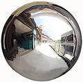 Balsa Circle 20 in Silver Stainless Steel Globe Gazing Reflective Mirror Balls Outdoor Garden Decor Centerpieces Wedding Party Events Reception Home Decorations Modern Ornaments Landscaping Accents by BalsaCircle