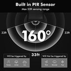 AloftSun Solar Motion Sensor Outdoor Lights,Solar Lights Outdoor Waterproof - Image 4