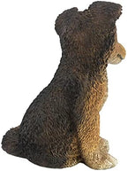Design Toscano Brown Collie Puppy Dog Statue - Image 5