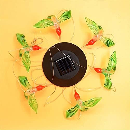 Wind Chimes Indoor Outdoor Solar Mobile LED Light Color Changing Wind Chimes Dragonfly Pendant Aeolian Bell Yard Garden Home Decoration Hanging Ornament - Image 3