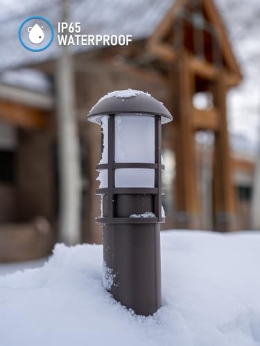LEONLITE 8-Pack Low Voltage Landscape Pathway Lights, 3W, CRI90, 3000K - Image 4
