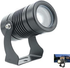 LED Beam Spotlight - Outdoor Landscape Lamp, IP67 Waterproof LED Landscape Lights, Rotation Spotlight, LED Beam Wall Washer Spotlights Long Throw Narrow Beam, For Building Exterior Wall(Blue) by Unknown