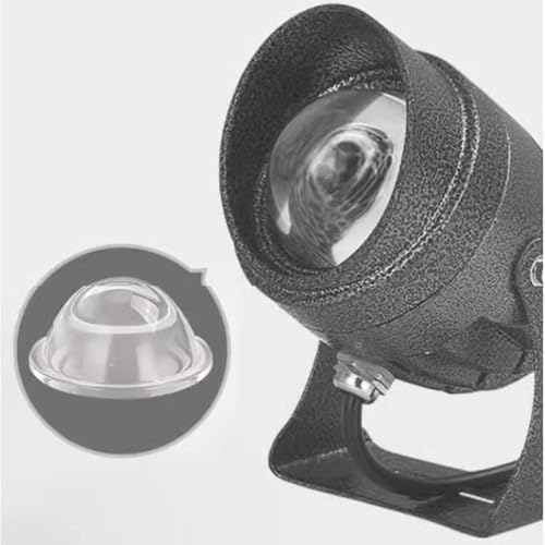 Outdoor Led Beam Light, 10W Rotation LED Spot Lamp, IP65 Waterproof Ground Landscape Lights, Narrow Beam Wall Washer Spotlights, for Parties Billboard Building(Blue) - Image 6