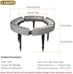 60-96W LED Ring Tree Light, Outdoor Landscape Spotlight - Image 2