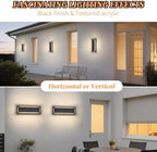 15.7 in Outdoor Wall Sconce Light,Modern Exterior Lights Fixture - Image 4