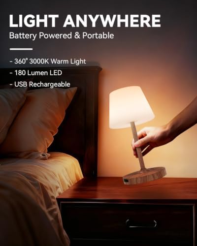 SAIWEYA Outdoor Waterproof Shower Lamp, 8000mAh Rechargeable Bathroom Lamp - Image 5
