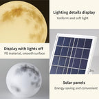 16 RGB Colors Orb Light, Solar Balls Lights for Outside, LED Ball Light, Creativity Orb Lamp, Light Up Ball for Swimming Pool, Back Yard, Garden(15.75in) - Image 3