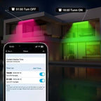 RGBCW Wall Washer Lights, 180W Stage Wash Light Bar Smart APP & Remote Control, Group, Memory,Timing, Music Sync Function, Color Changing Linear Wash Light for Stage Birthday Party Wedding - Image 5