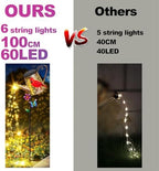 Solar Watering Can with Lights Outdoor Cardinal Garden Decor Gifts - Image 5